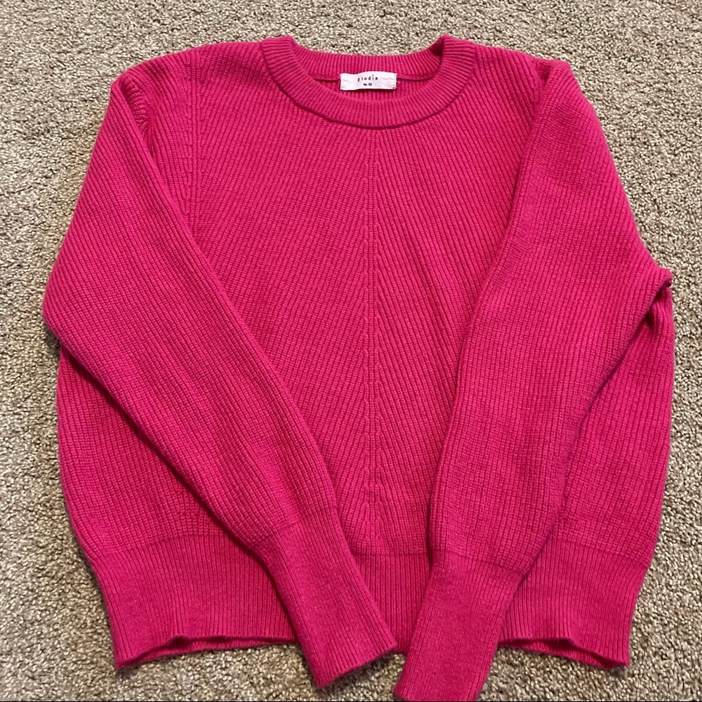 Elodie bright pink sweater